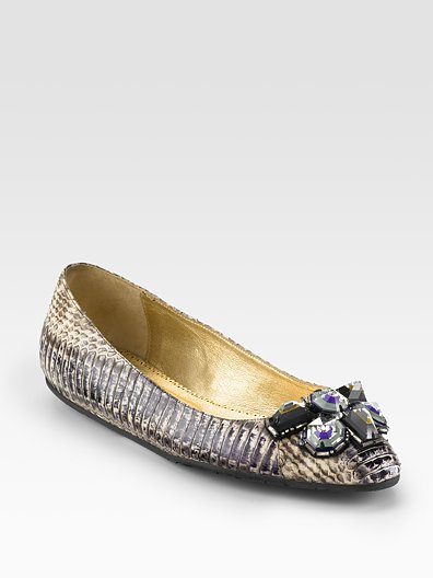 oscar de la renta jeweled flats oscar de la renta jeweled flats