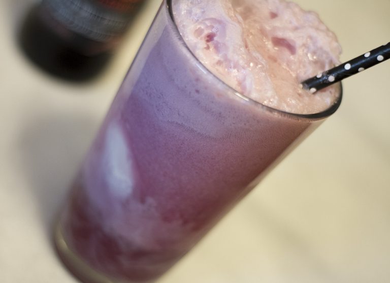 Black Cherry Cream Soda Float
