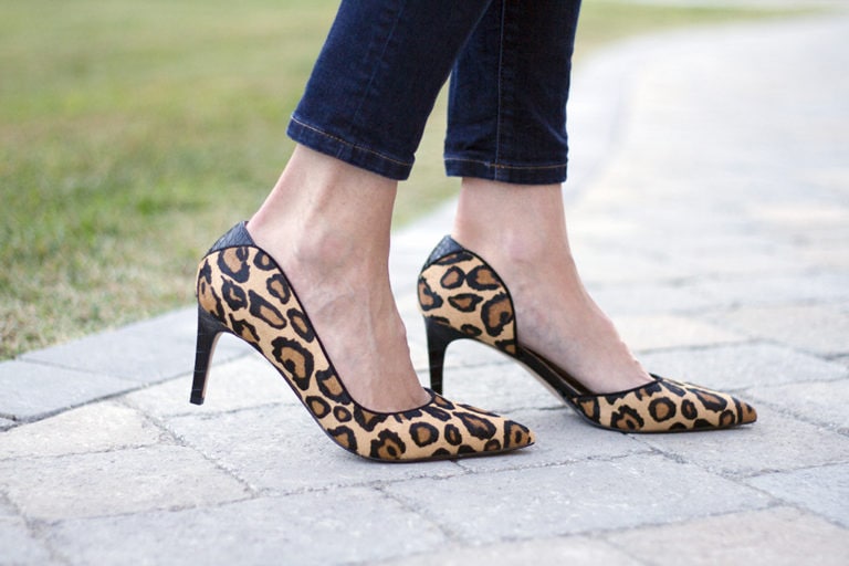 How to Style Lace and Leopard Print