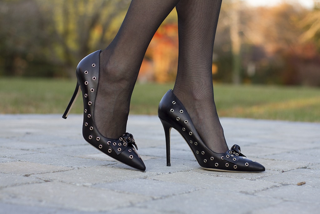 Kate Spade Grommet Heels