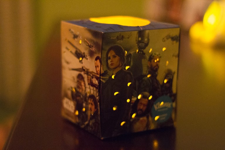 DIY STAR WARS #ROGUEONE NIGHT LIGHT
