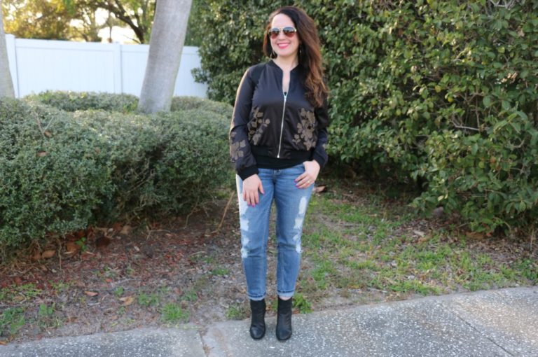How to Wear a Bomber Jacket this Spring