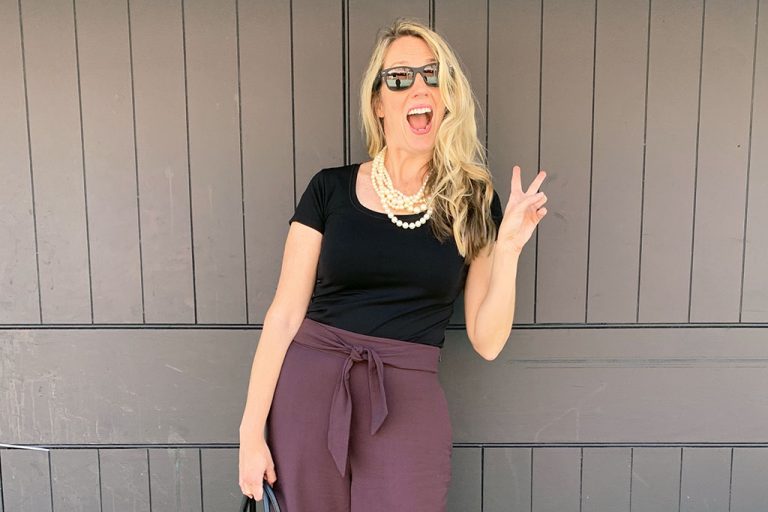 Dressing Up High Waisted Pants