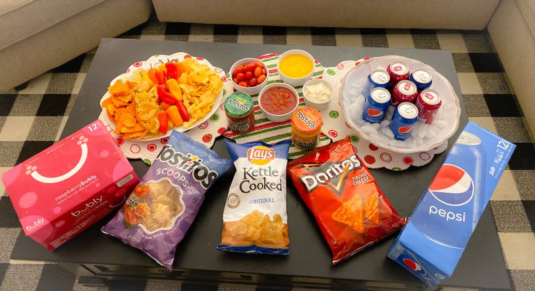 Game Day Ready Snack Board